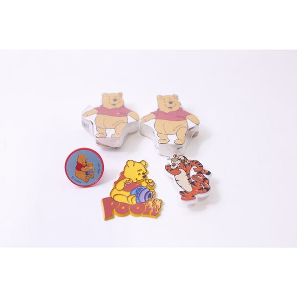 Disney Jewelry - Winnie the Pooh, Accessory, Lot, Pin, Ring, Fridge Magnet, ~ 250929-WH 770